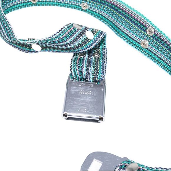 Vintage Green Striped Car-Seat-Buckle Belt - Picture 9 of 9